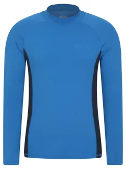 Bleu - Combinaison de surf Mountain Warehouse pour hommes à manches longues