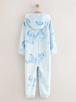 Bleu - Combinaison Lilo & Stitch en polaire Tout-en-un (3-16ans)