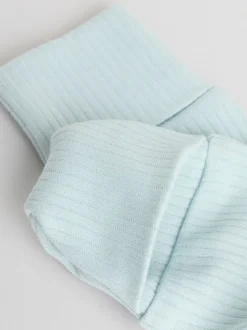 Bleu - Combinaisons de nuit à fermeture éclair pour bébés 5 Pack (0mths-3yrs)