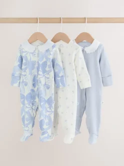 Bleu - Combinaisons de sommeil pour bébé 3 Pack (0mois-2ans)