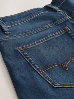 Bleu - Coupe fuselée régulière - Jean Motionflex