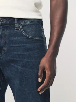 Bleu - Coupe fuselée régulière - Jean Motionflex