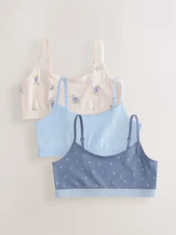 Bleu - Crop Tops 3 Pack (5-16ans)