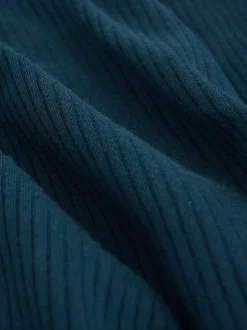 Bleu - Dors-bien bébé à fermeture éclair bidirectionnelle (0-2ans)