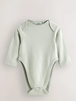 Bleu - Dysplasie Hip Bébé Manches longues Body 3 Lot