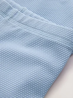 Bleu - Ensemble de bain texturé (3mois-7ans)