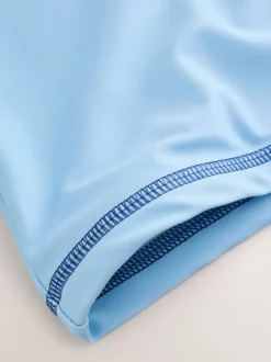 Bleu - Ensemble Sunsafe Rash Gilet et short de bain (3mois-7ans)