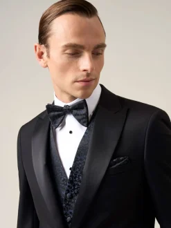 Bleu - Gilet Skopes Party Motif paisley