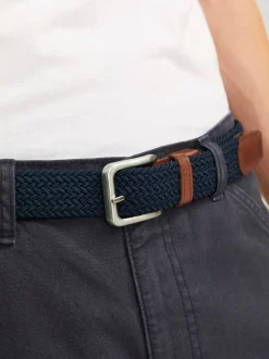 Bleu - JACK & JONES Ceinture tissée
