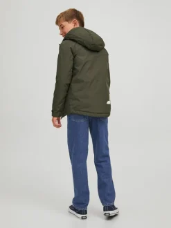 Bleu - JACK & JONES Jean Chris Junior coupe décontractée