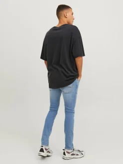 Bleu - JACK & JONES Jean skinny Liam
