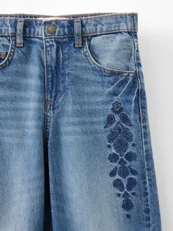 Bleu - Jean Cotton On unisexe Barrel Leg