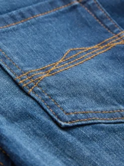 Bleu - Jeans extensibles (3-17yrs)