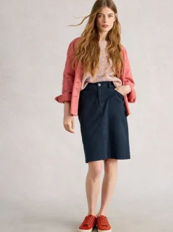 Bleu - Jupe White Stuff Tia Chinos