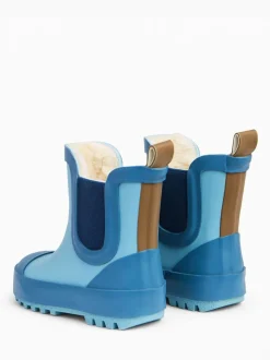 Bleu - KIDLY by MORI Bottes de pluie courtes