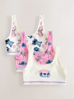 Bleu - Lilo et Stitch Disney Hauts Raccourcis Pack de 3 (5-16ans)