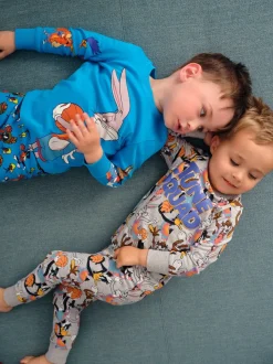 Bleu - Lot 2 pyjamas confortables License Bluey (12mois-8ans)