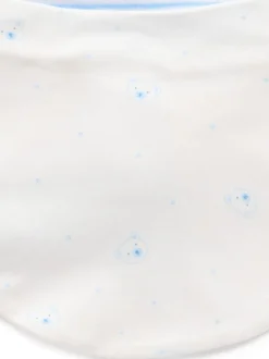 Bleu - Lot de 2 bavoirs Purebaby Essential Dribble