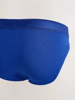 Bleu - Lot de 4 boxers Signature Comfort bleus