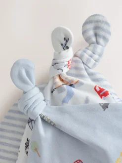 Bleu - Lot de 3 chapeaux Bébé à nouer de Londres (0-18mois)