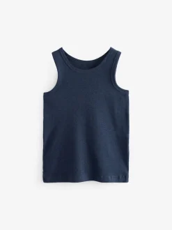 Bleu - Lot de 5 débardeurs (1.5-16ans)