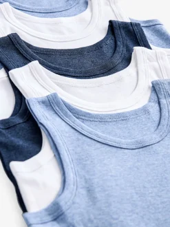 Bleu - Lot de 5 débardeurs (1.5-16ans)