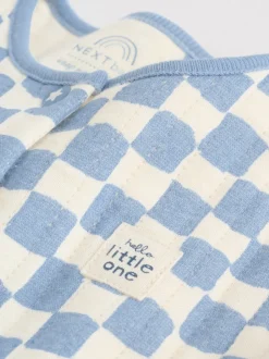 Bleu - Lot de 2 dors-bien matelassés pour bébé