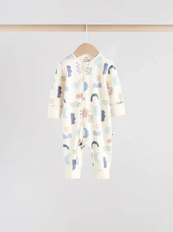 Bleu - Lot de 4 dors-bien zippés sans pieds pour bébé (0mois3ans)