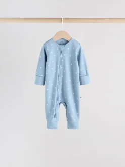 Bleu - Lot de 4 dors-bien zippés sans pieds pour bébé (0mois3ans)