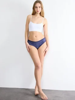 Bleu - Lot de 3 hipsters Sloggi GO Crush