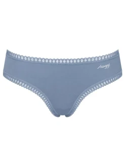 Bleu - Lot de 3 hipsters Sloggi GO Crush