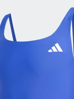 Bleu - Maillot de bain adidas V-back enfant