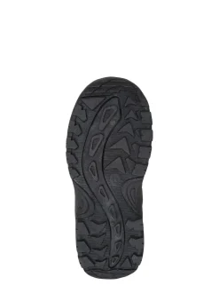 Bleu - Mountain Warehouse Bottes de neige adaptatives Caribou Kids Single Rayure Sherpa Lined