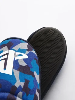 Bleu - Mules chaussons Playstation