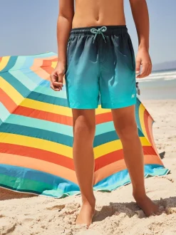 Bleu - Ombre Short de bain ({}3-16ans)