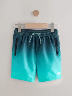 Bleu - Ombre Short de bain ({}3-16ans)
