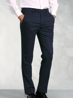 Bleu - Pantalon Brook Taverner en flanelle