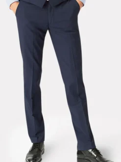 Bleu - Pantalon slim Brook Taverner Cassino