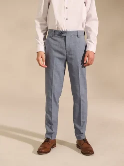 Bleu - Pantalons de costume (3-16ans)