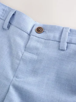 Bleu - Pantalons élégants (3mois-7ans)