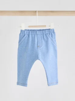 Bleu - Paquet de jambières pour bébé 2 (0mois-2ans)