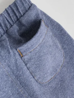 Bleu - Paquet de jambières pour bébé 2 (0mois-2ans)