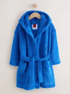 Bleu - Peignoirs en laine polaire (1.5-16ans)