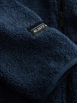 Bleu - Polaire zippée (3-16ans)