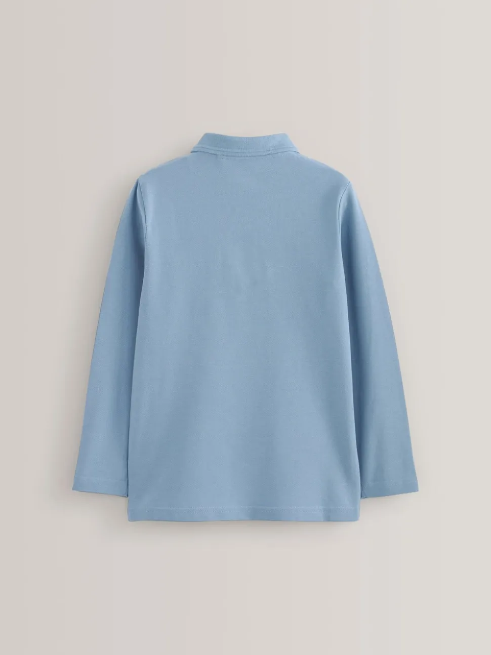 Bleu - Polo à manches longues pour l'école, lot de 2 (3-16ans)