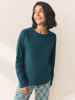 Bleu - Pyjama à manches longues