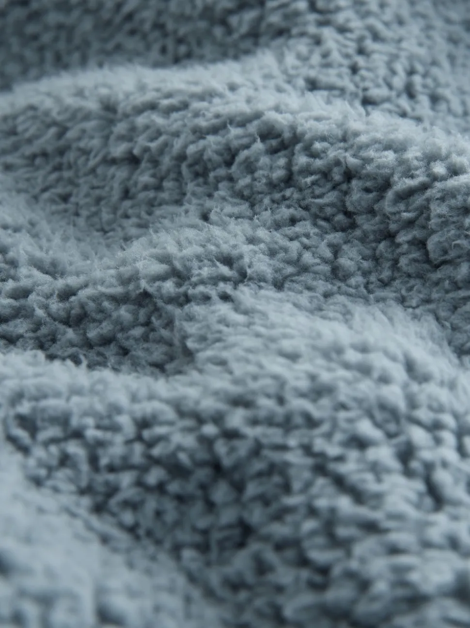 Bleu - Robe de chambre en peluche