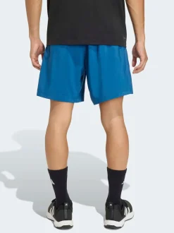 Bleu - Short tissé adidas Workout Essentials Base