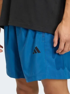 Bleu - Short tissé adidas Workout Essentials Base