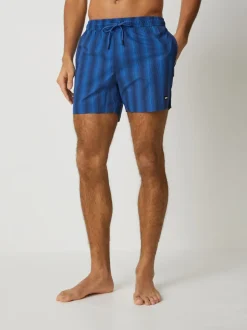 Bleu - Shorts de bain BOSS Flounder à rayures